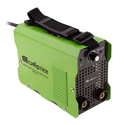 Инверторный аппарат дуговой сварки ИДС-250K, 250 А, ПВ 80%, диаметр электрода 1,6-5 мм Сибртех 94396 купить в Надыме