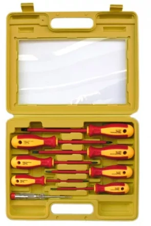 Набор отверток диэлектрических 8шт. кейс 19835 купить в Надыме