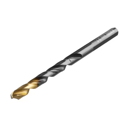 Сверло по металлу, 5,5 мм, HSS-Tin, Golden Tip, 10 шт. Denzel 717214 купить в Надыме