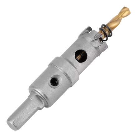 Коронка по металлу твердосплавная, 19 мм Denzel 724001 купить в Надыме