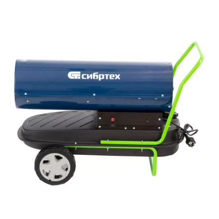 Дизельная тепловая пушка Сибртех СТД-30, 30 кВт, 750 м3/ч, прямой нагрев купить в Надыме