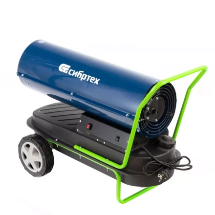 Дизельная тепловая пушка Сибртех СТД-30, 30 кВт, 750 м3/ч, прямой нагрев купить в Надыме