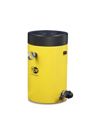 Домкрат гидравлический TOR HHYG-100150LS (ДГ100П150Г) 100 т с фиксирующей гайкой 1004739 купить в Надыме