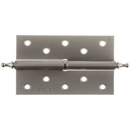 Петля дверная разъемная ЗУБР "ЭКСПЕРТ", 1 подшипник, цвет мат. никель (PN), левая, с крепежом, 125х75х2,5мм,2шт 37605-125-4L купить в Надыме