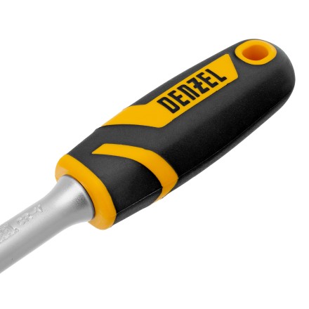 Ключ-трещотка 3/8&quot; Denzel 14032, 90 зубьев, с быстрым сбросом, CrV купить в Надыме