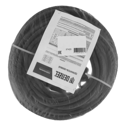 Удлинитель-шнур силовой Denzel Top Series 37420, КГТТ, 20м, 1 розетка, 3 x 1,5 мм, 3 м купить в Надыме