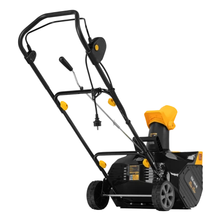 Электрическая снегоуборочная машина Denzel ESB-460-M 97628, 1.8 кВт, металлический шнек, LED фара купить в Надыме