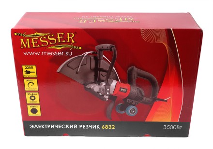 Электрический бетонорез MESSER 6832  3500Вт  350мм рез 155мм купить в Надыме