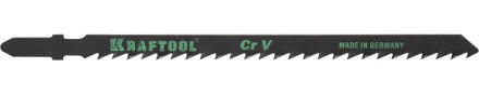 Полотна KRAFTOOL, T244D, для эл/лобзика, Cr-V, по дереву, ДВП, ДСП, фигурный рез, EU-хвост., шаг 4мм, 75мм, 2шт 159523-4 купить в Надыме