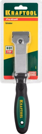 Скребок профессиональный с двухкомпонентной рукояткой, KRAFTOOL 085411, тип лезвия H01, 40мм 85411 купить в Надыме
