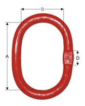 Строп ветвь цепная ВЦ 1 т L=1.5 м  8 кл купить в Надыме