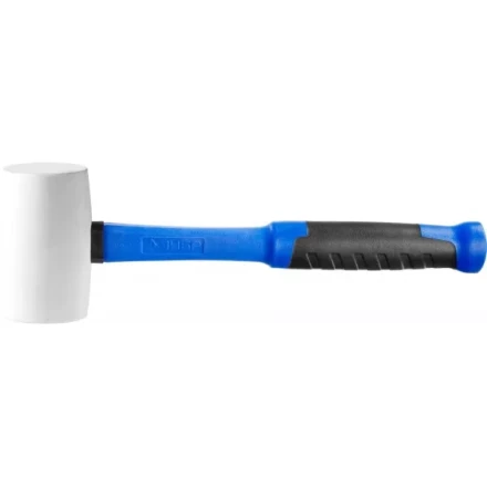 Киянка ЗУБР "ПРОФЕССИОНАЛ" резиновая белая, с фиберглассовой ручкой, 680г 20531-680_z02 купить в Надыме