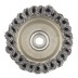 Щетка для УШМ Heavy Duty, 100 мм, М14, &quot;чашка&quot;, крученая металлическая проволока  MATRIX 74672 купить в Надыме