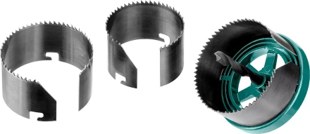 Пила сегментная наборная KRAFTOOL по дереву, 3 полотна: 60-67-74x32 мм 29582-H3-32 купить в Надыме