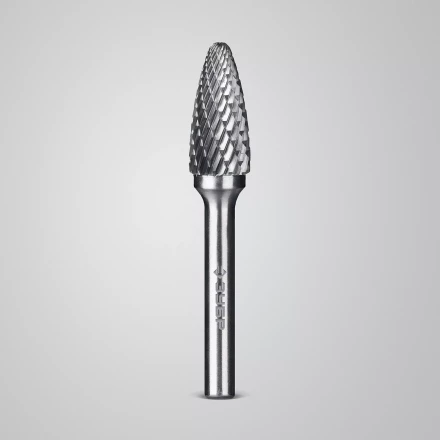 Зубр Твердосплавная борфреза F - парабола с закругленным углом, 12 х 25 мм, радиус 3.0 мм (28805-12-25) купить в Надыме