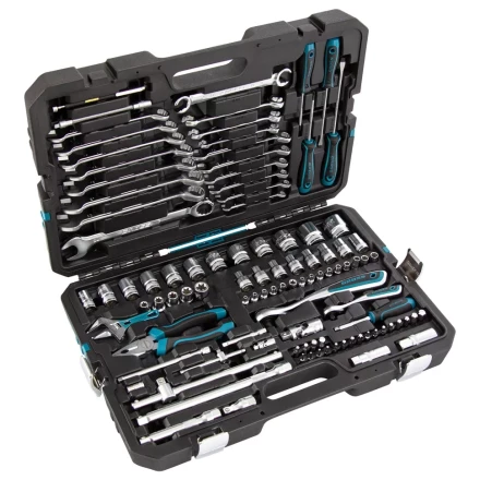 Набор инструментов 101 предмет, 120 зубьев, CrV, 1/4", 1/2" Gross 14151 купить в Надыме