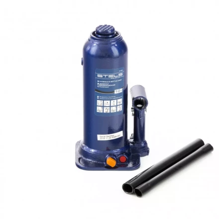 Домкрат гидравлический бутылочный 10 т h подъема 222-447 мм Stels 51166 купить в Надыме