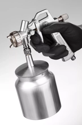 Краскопульт пневматический STAYER "MASTER" ORION, с нижним бачком, 1,5мм 06472-1.5 купить в Надыме