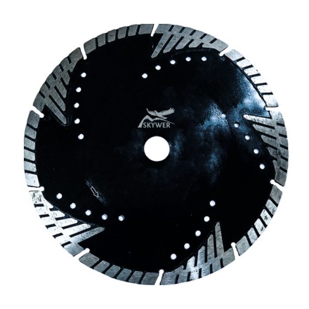 Диск алмазный TURBO ALLIGATOR PROFESSIONAL SKYWER 230*2,6*10*22,23 mm купить в Надыме