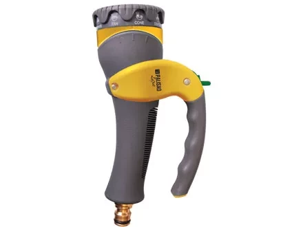 Пистолет-распылитель 9-режимов полива, плавающая головка PALISAD LUXE 65168 купить в Надыме
