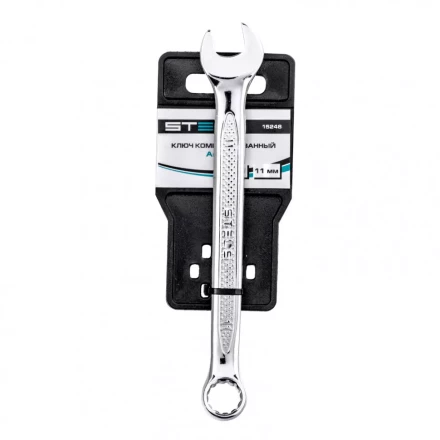 Ключ комбинированный 11 мм CrV антислип Stels 15248 купить в Надыме