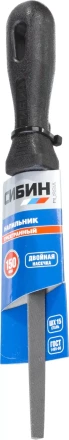 Напильник СИБИН трехгранный с пластиковой рукояткой, 150мм 16703-15 купить в Надыме