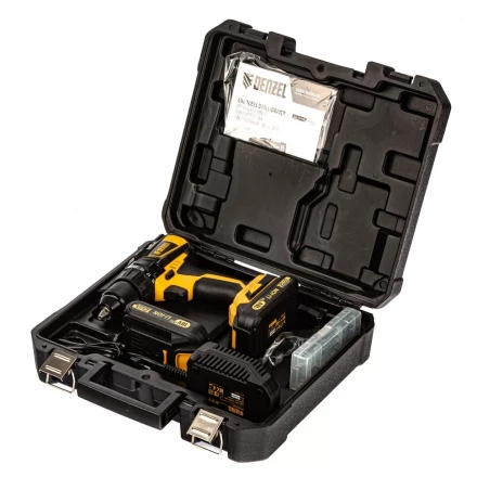 Дрель-шуруповерт аккумуляторная BLDL-IB-18-02 Denzel 26121 купить в Надыме