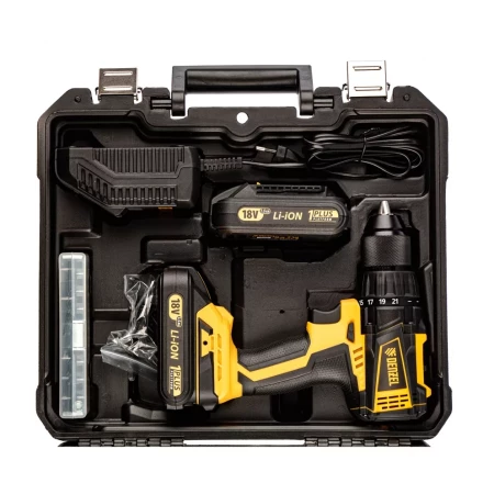 Дрель-шуруповерт аккумуляторная BLDL-IB-18-02 Denzel 26121 купить в Надыме