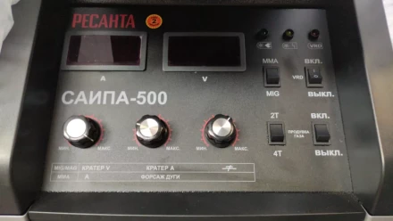 Полуавтоматический сварочный аппарат инверторный Ресанта САИПА-500 купить в Надыме