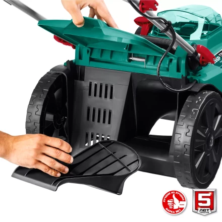 ЗУБР С1-18, 36 В, 37 см, без АКБ, бесщеточная газонокосилка (ГКЛ-3736) купить в Надыме