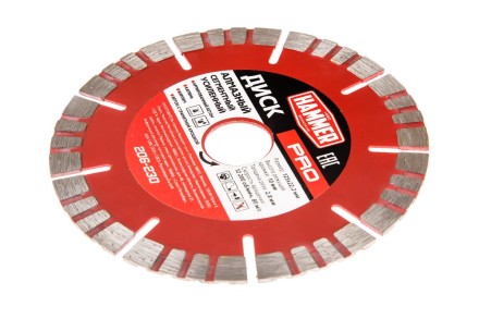 Круг алмазный HAMMER (206-230) Ф125х22мм по железобетону купить в Надыме