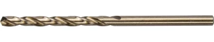 Сверло ЗУБР "ЭКСПЕРТ" КОБАЛЬТ по металлу, цилиндрический хвостовик, быстрорежущая сталь Р6М5К5, класс точн. А1, 3,3х65мм 4-29626-065-3.3 купить в Надыме