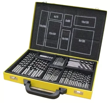 Набор сверл д/бет. 220шт в мет.чемодане 1/2 9372 купить в Надыме
