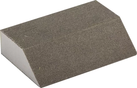 Губка шлифовальная ЗУБР "МАСТЕР" четырехсторонняя угловая, средняя жесткость, Р120, 100х68х42х26мм 35613-120 купить в Надыме