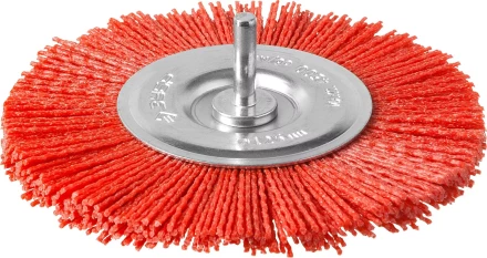 ЗУБР "ПРОФЕССИОНАЛ". Щетка дисковая для дрели, нейлоновая проволока с абразивным покрытием, 125мм 35161-125_z02 купить в Надыме