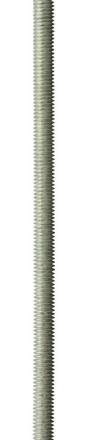 Шпилька ЗУБР резьбовая DIN 975, класс прочности 4.8, оцинкованная,   М6x1000, ТФ0, 1 шт. 4-303350-06-1000 купить в Надыме