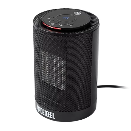 Тепловентилятор электрический керамический Denzel DTFC-1200, 3 режима, вентилятор, нагрев 600/1200 Вт 96418 купить в Надыме