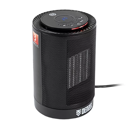 Тепловентилятор электрический керамический Denzel DTFC-1200, 3 режима, вентилятор, нагрев 600/1200 Вт 96418 купить в Надыме