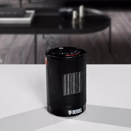 Тепловентилятор электрический керамический Denzel DTFC-1200, 3 режима, вентилятор, нагрев 600/1200 Вт 96418 купить в Надыме