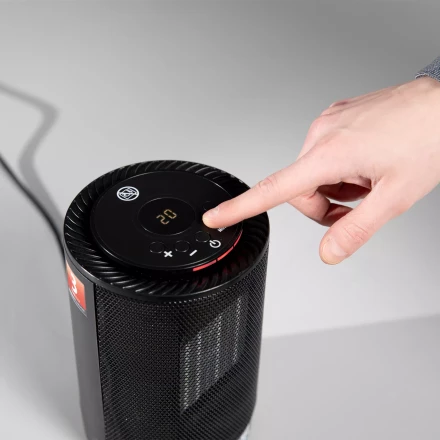 Тепловентилятор электрический керамический Denzel DTFC-1200, 3 режима, вентилятор, нагрев 600/1200 Вт 96418 купить в Надыме