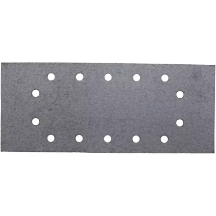 Лист шлиф. универсал. URAGAN с покрытием стеарата цинка, 14 отверстий по кругу, для ПШМ, P100, 115х280мм, 50шт 907-23104-100-50 купить в Надыме