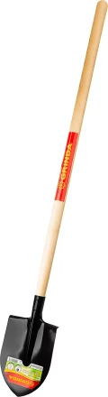 Лопата штыковая, деревянный черенок, GRINDA 421821_z01 купить в Надыме