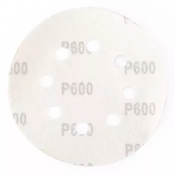 Круг абразивный на ворсовой подложке под липучку перфорированный P 280 125 мм 5 штук MATRIX 73812 купить в Надыме