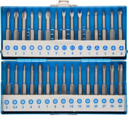 Набор ЗУБР: Биты со специальными профилями, обточенные, хромомолибденовая сталь, 50 мм, 30 предметов 26092-H30 купить в Надыме