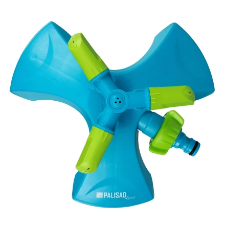 Разбрызгиватель вращающийся Palisad, 3 лопасти, утяжеленная база, Luxe 65806 купить в Надыме