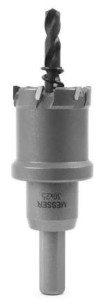 ТСТ коронка MESSER 30X25 с центрирующим сверлом и толкающей пружиной купить в Надыме