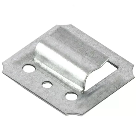 Кляймер №3,5 оцинкованный с гвоздями 100штук  Россия Сибртех 465735 купить в Надыме