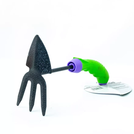 Мотыжка комбинированная Palisad 623778, профиль "лепесток" и 3-зубая, защ. покр, обрез. эргономичная рукоятка купить в Надыме