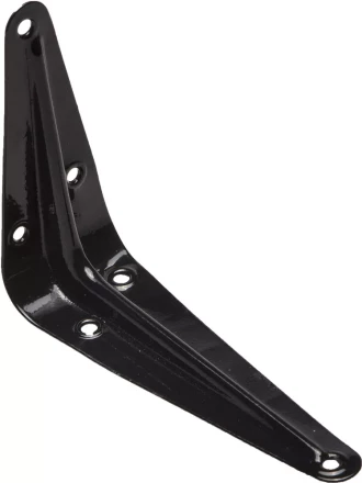 Уголок-кронштейн STAYER "MASTER", 100х75мм, черный 37400-4 купить в Надыме