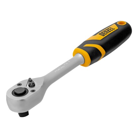 Ключ-трещотка 1/2&quot; Denzel 14033, 90 зубьев, с быстрым сбросом, CrV купить в Надыме